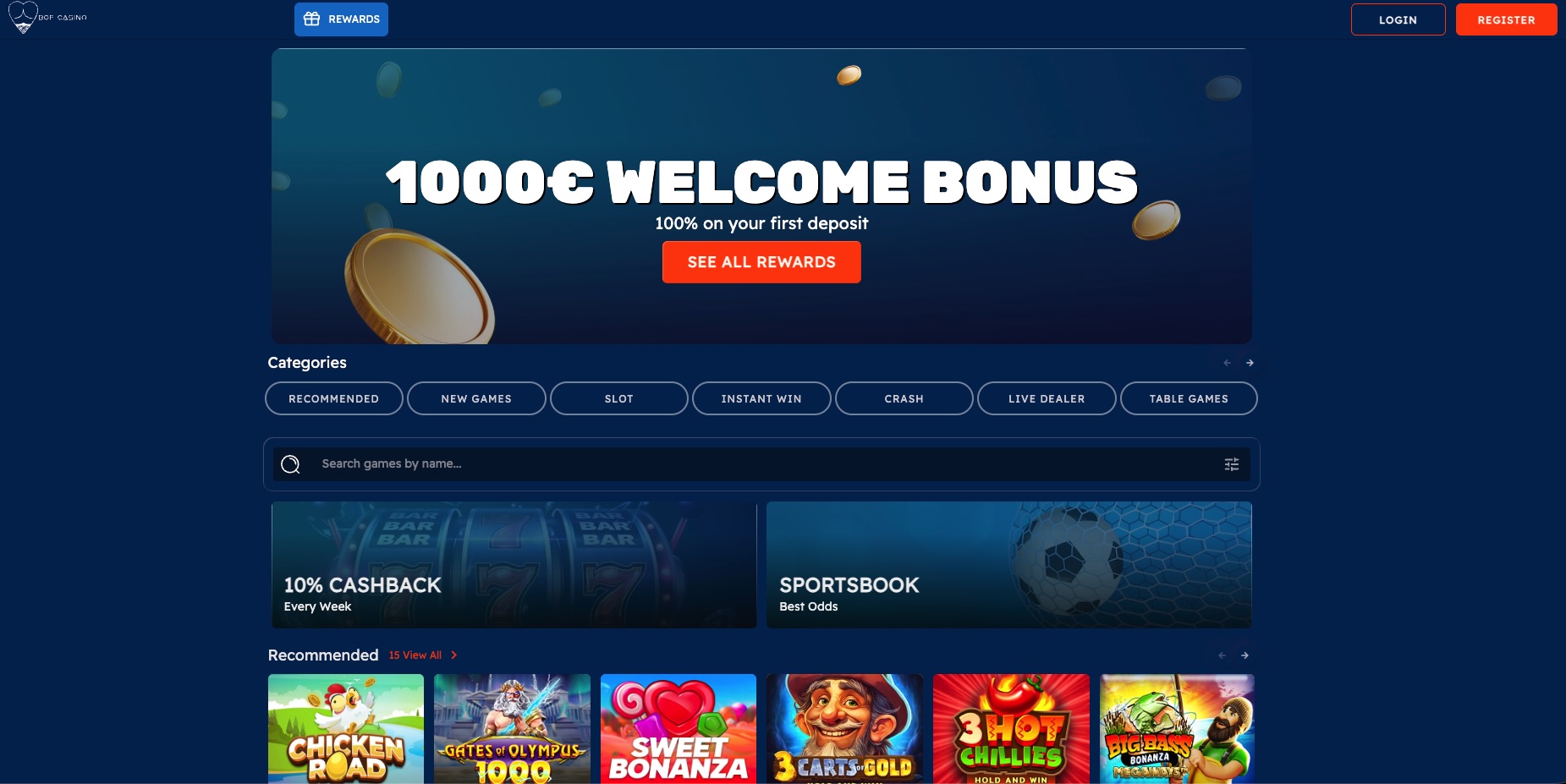 BofCasino best real money online casino slots